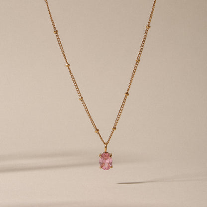 Roségold-Halskette