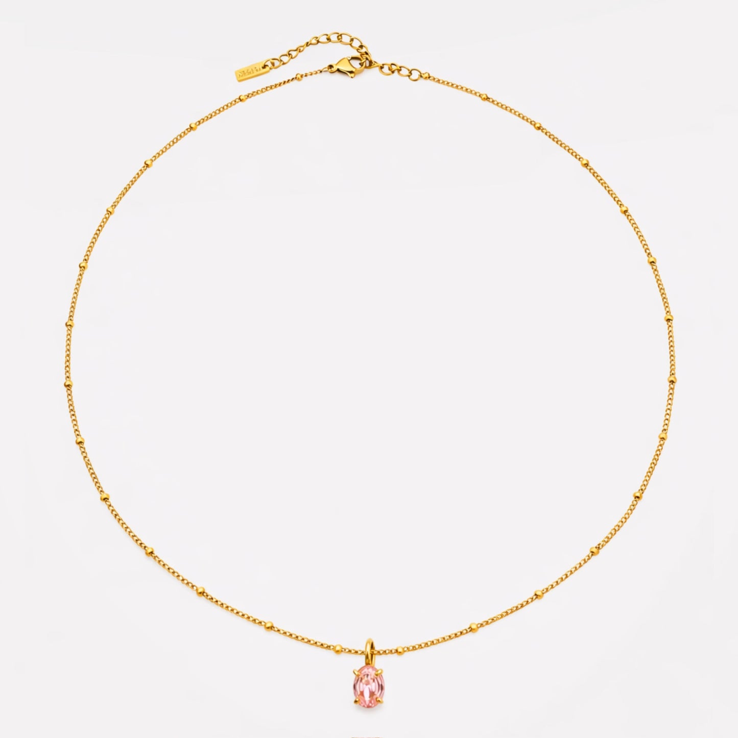 Roségold-Halskette